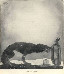 tyr_and_fenrir-john_bauer