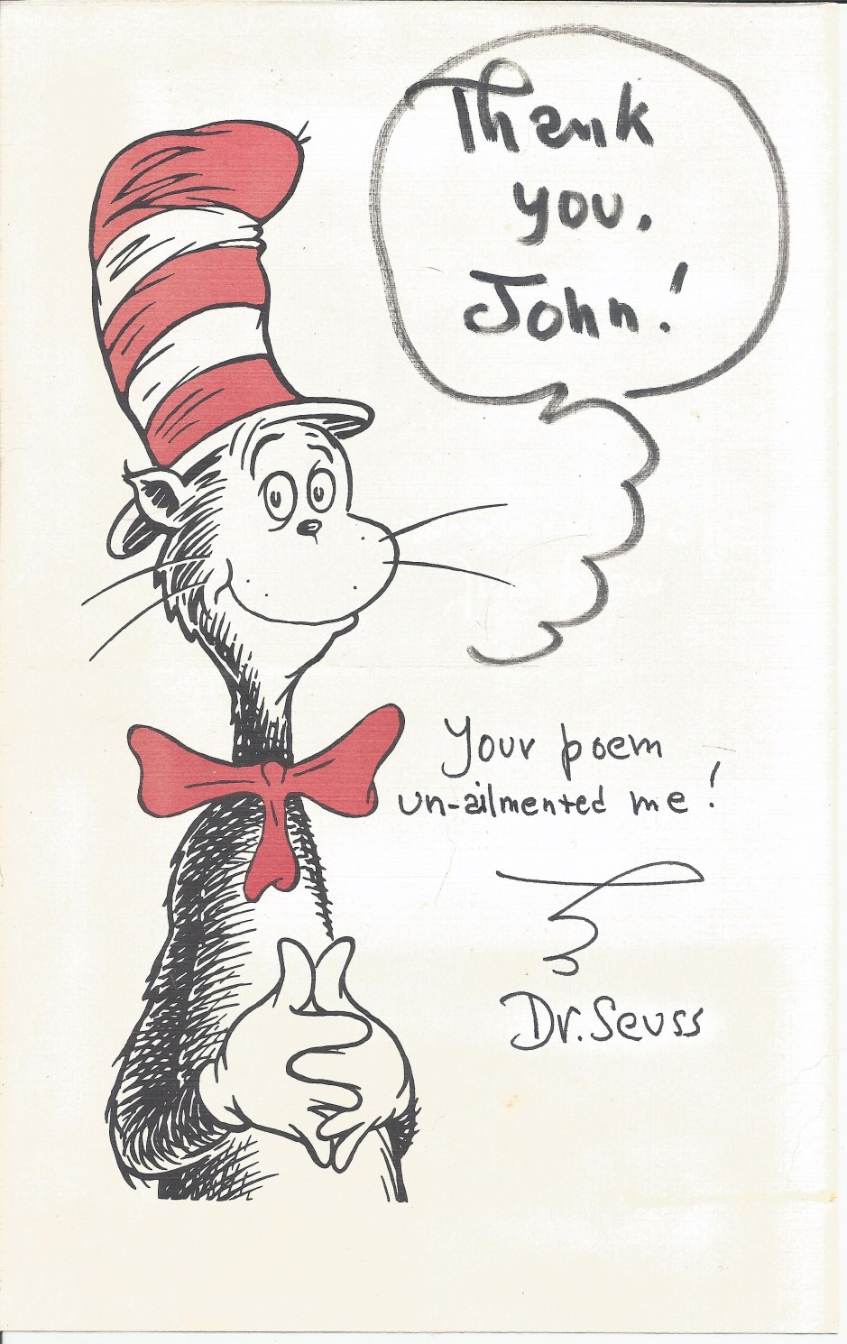 Dr Seuss Card